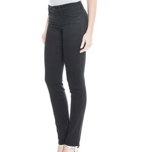 Level 99 Skinny Straight Black Denim